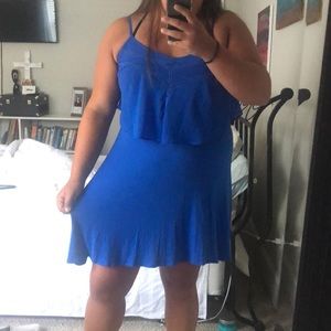 Blue summer dress